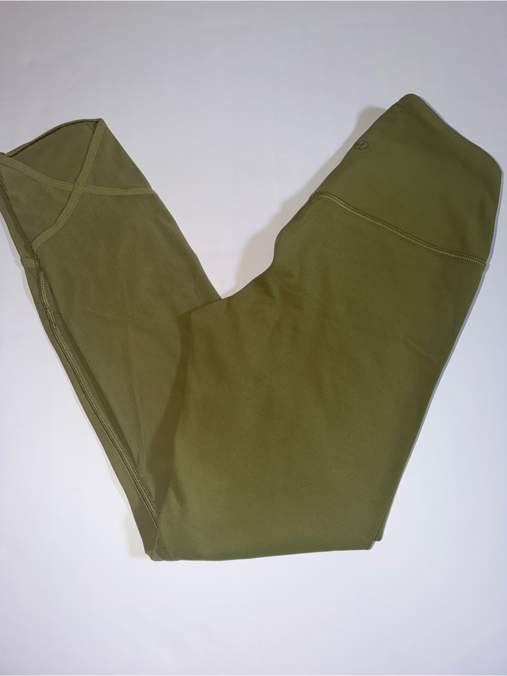 Lululemon Olive Green Active Leggings Size 2